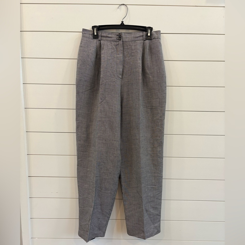 Harve Benard Black and White Women's Pants